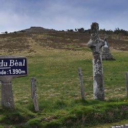 Col du Béal, 10°__. Pas grand monde à lhorizon.